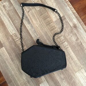 Kreepsville Coffin Purse with Black Chain Strap